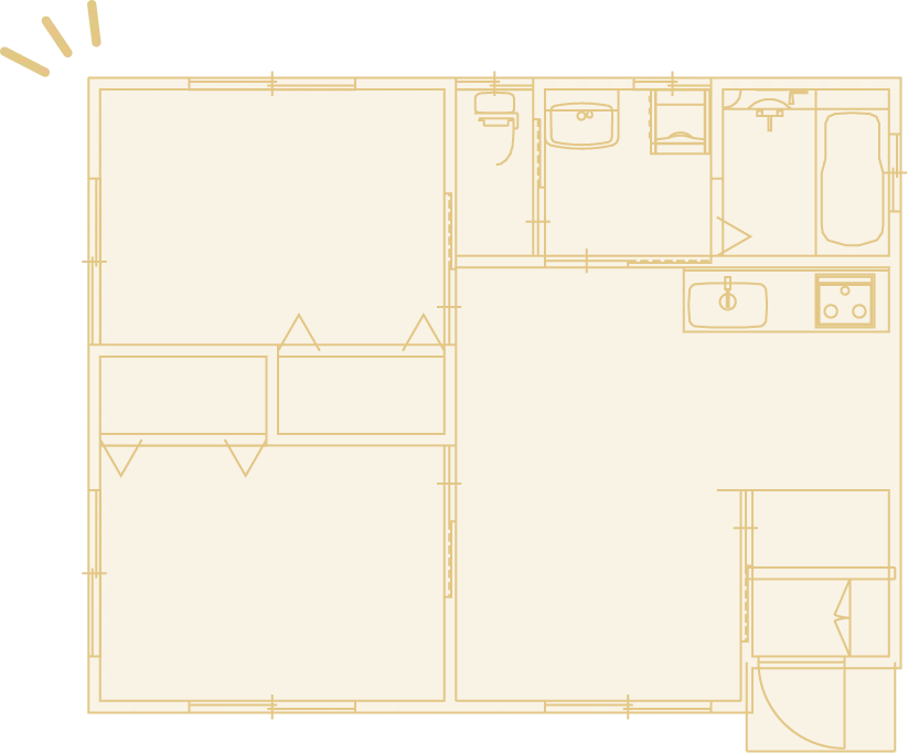 小さく建てて、豊かに暮らす。